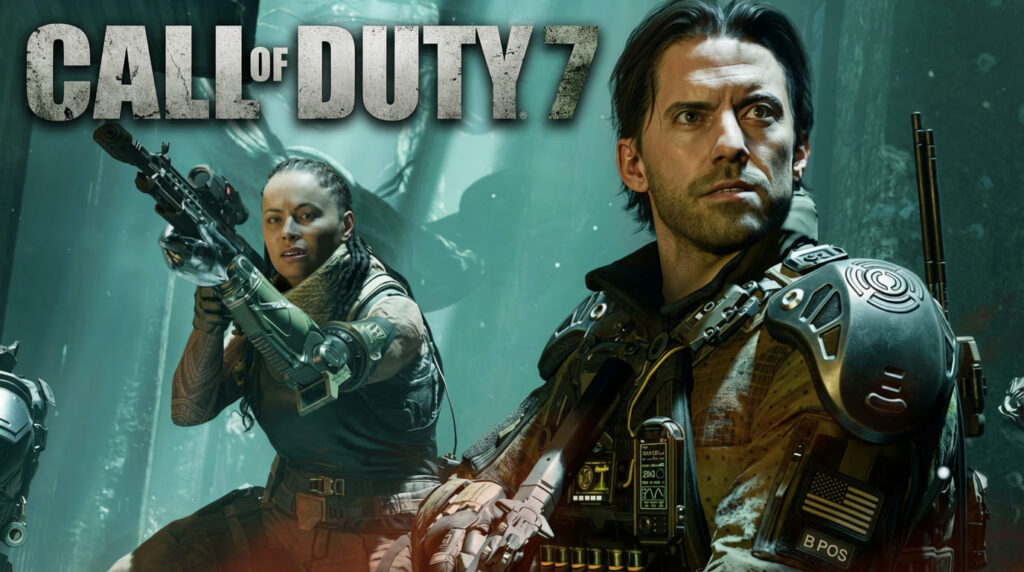 Call of Duty Black Ops 7 review gameplay scene featuring armed soldiers in combat