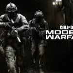 Call of Duty Modern Warfare 4 tactical soldiers artwork featuring intense urban combat, military operators, and dark cinematic multiplayer action scenes.