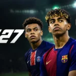 FC 27 Career Mode featuring young football players in a stadium